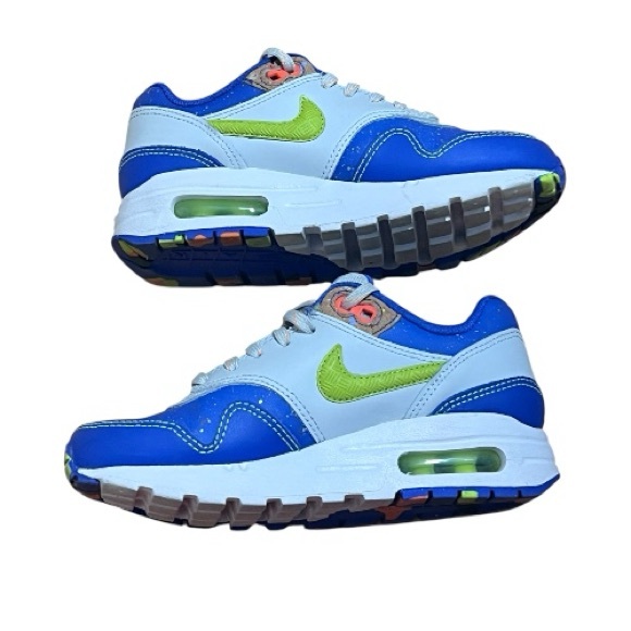 Nike Air Max 1 \'Paint Splatter\' Size 1Y Sneakers main image 9